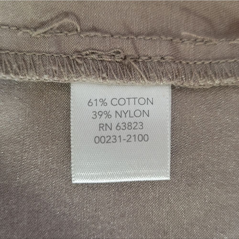 Christopher & Banks Women's Taupe Tan Lightweight Unlined Jacket - Picture 13 of 16